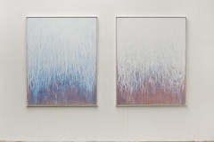 2x 150x120 cm 2018 acryl op linnen