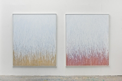 2x 180x150 cm 2018 acryl op linnen