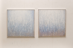 2xZ.T. 120x120 cm. 2020 Acryl op linnen